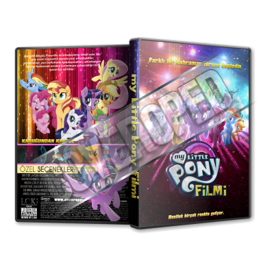 My Little Pony Filmi 2017 Türkçe Dvd Cover Tasarımı